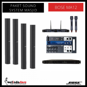 Paket Sound System Masjid Bose MA-12 4bh